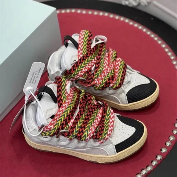 Lanvin (White) Curb Sneakers